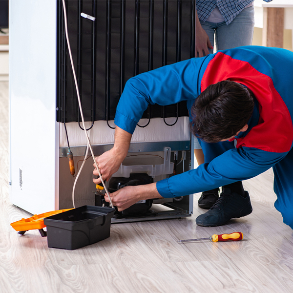 is it cost-effective to repair a refrigerator or replace it entirely in Clymer PA